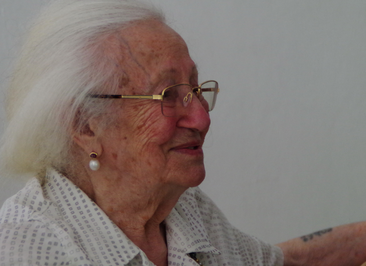 Erna de Vries – eine beeindruckende Zeitzeugin zu Besuch in den EFS