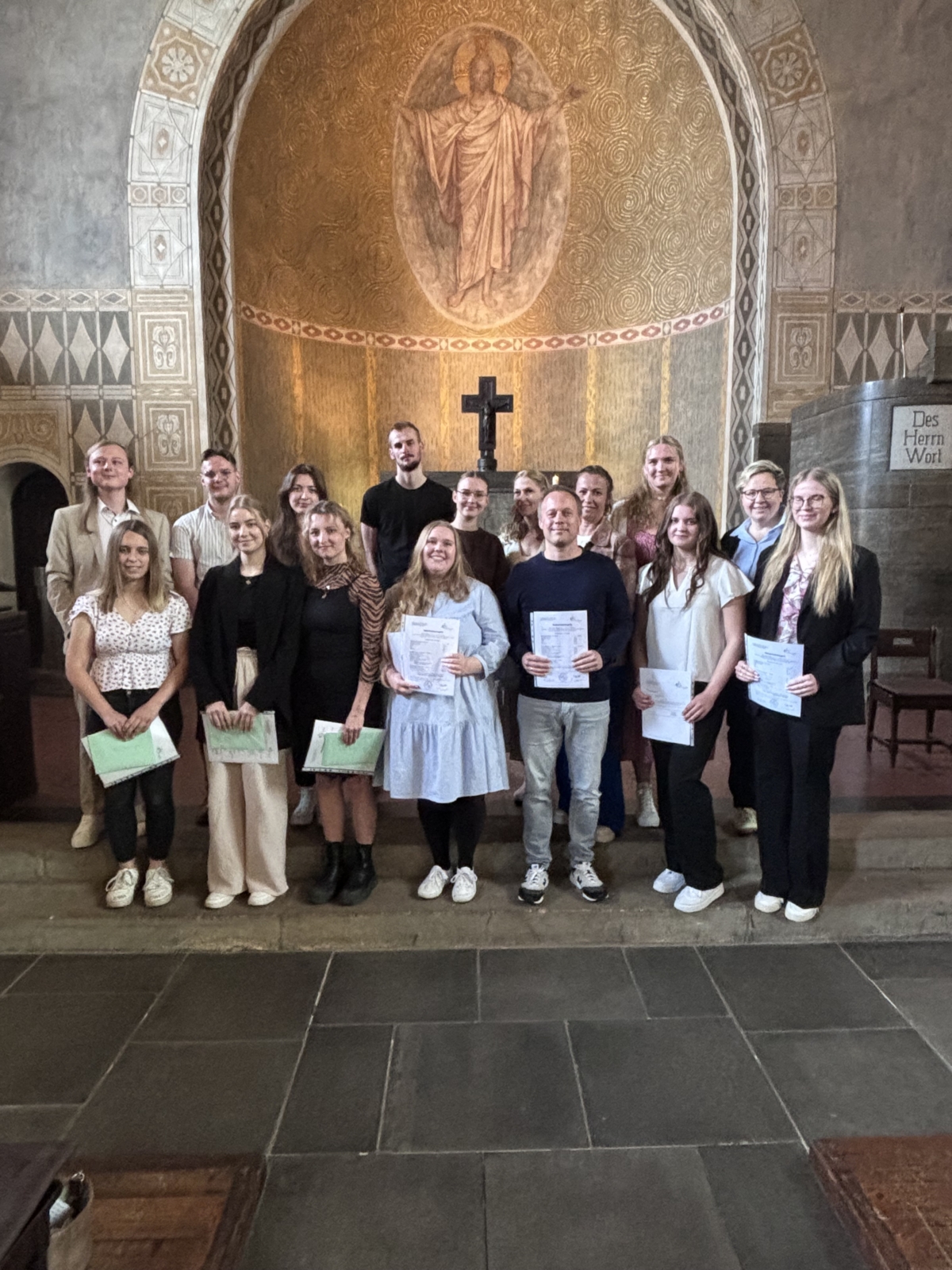 Abschlussfeier der BFS2-Klassen