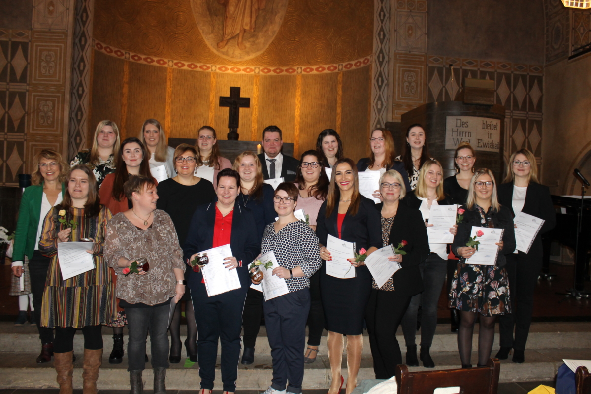 Die TZ 4 feiert Examen in der Lutherkirche am 18.01.2020 – Herzliche Glückwünsche!